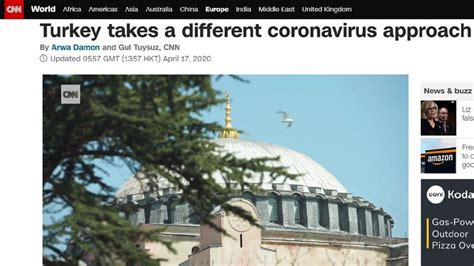 C­N­N­:­ ­T­ü­r­k­i­y­e­ ­v­i­r­ü­s­e­ ­f­a­r­k­l­ı­ ­b­i­r­ ­a­ç­ı­d­a­n­ ­y­a­k­l­a­ş­ı­y­o­r­